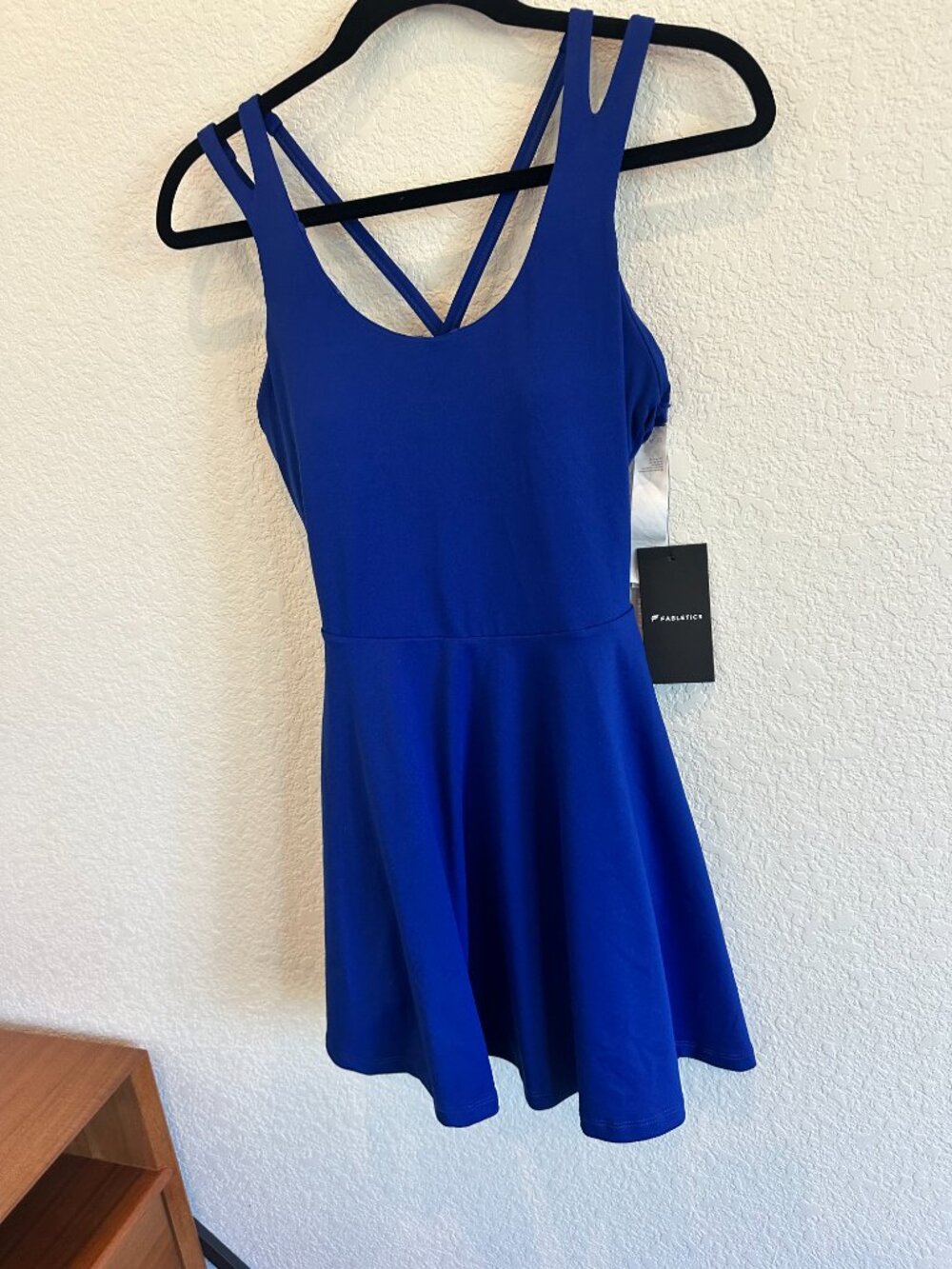 NWT Fabletics Tennis/Golf/Pickleball Dress, Blue, Small